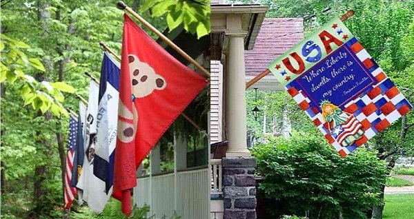 decorative house flags